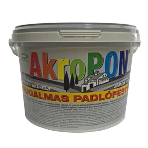 Kemikál AkroPON fehér rugalmas padlófesték 4l