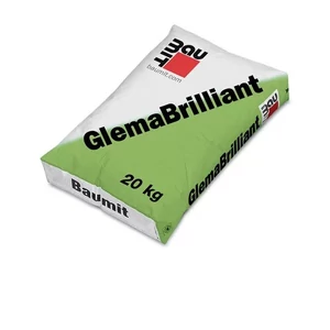 Baumit GlemaBrilliant kül- éa beltéri cementes hófehér glettanyag 0-3mm 20kg
