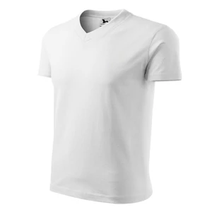 Malfini V-neck póló unisex fehér S
