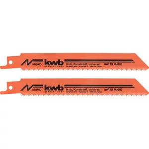 KWB Profi orrfűrészlap fémhez, fához 153/130mm 2db