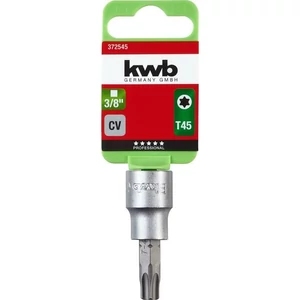 KWB Torx T45 bit-dugófej 3/8" CrV