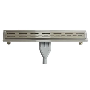 Wellis W-Drain linear 90cm prémium rozsdamentes acél zuhanyfolyóka szett, ráccsal