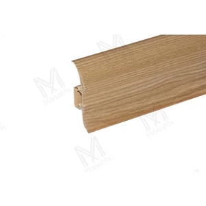 Salag NGF 56 mm PVC padlószegély gumis szegéllyel 2,50 m / szál  Szilfa deszka