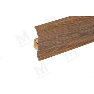 Salag NGF 56 mm PVC padlószegély gumis szegéllyel 2,50 m / szál Wellington tölgy