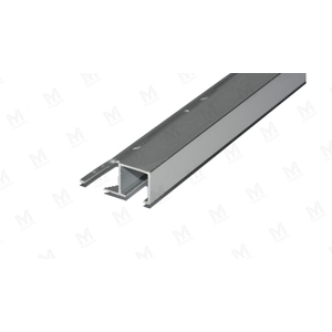 Aluminium Q négyzet profil 10mm eloxált ezüst 2,5m