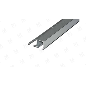 Aluminium Q négyzet profil 12mm eloxált eloxált ezüst 2,5m