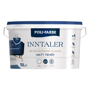 Poli-Farbe Inntaler beltéri diszperziós falfesték 15L