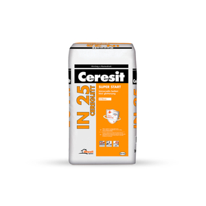 Henkel Ceresit IN25 Cereglett 0-10mm universális beltéri fehér glett 20kg