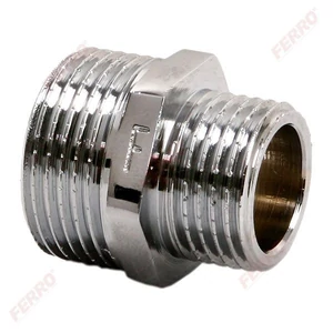 Ferro krómozott szűkített közcsavar 1/2"x3/8"