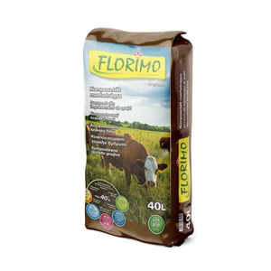 FLORIMO komposztált marhatrágya 20L