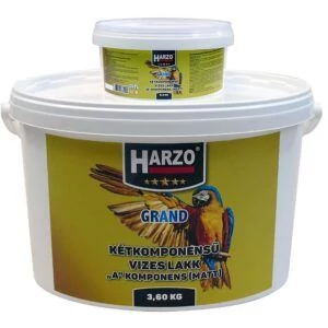 HARZO kétkomponensű vizes lakk matt 4kg