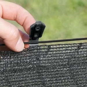 Nortene Fixatex rögzítő kapocs szőtt árnyékoló hálóhoz ezüst 20db/csomag