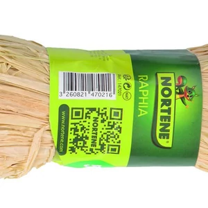 Nortene zsineg raffia natúr 50g