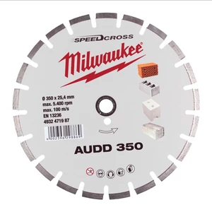 Milwaukee gyémánt vágótárcsa AUDD 350mm