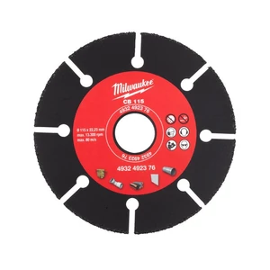 Milwaukee Karbid vágókorong 115mm-1db