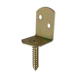 Kerítésrögzítő kapocs L 38x34x30x2mm horganyzott