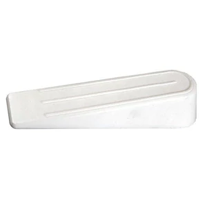 Ajtókitámasztó műanyak ék 10cm fehér 2db/csomag