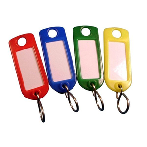 Kulcsjelölő feliratozható műanyag vegyes színű 5db/csomag