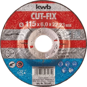 KWB Profi vágókorong és csiszolókorong fémhez 115x22,23x6,0mm