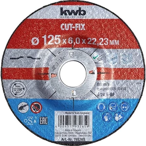 KWB Profi vágókorong és csiszolókorong fémhez 125x22,23x6,0mm