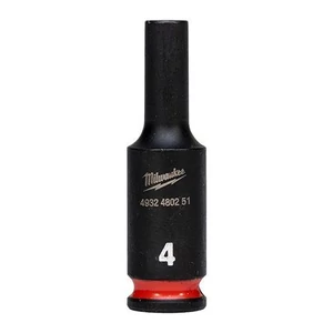 Milwaukee gépi dugókulcs, hosszú 1/4"-4mm - 1db