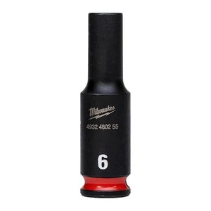 Milwaukee gépi dugókulcs, hosszú 1/4"-6mm - 1db