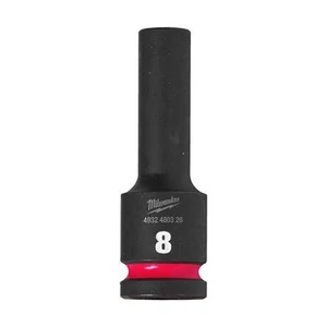 Milwaukee gépi dugókulcs, hosszú 1/2"-8mm - 1db