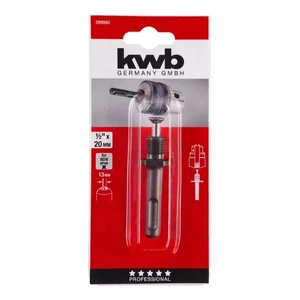 KWB Profi SDS Plus fúrótokmány adapter M6 balmenetes rögzítőcsavarral