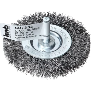 KWB Profi HSS csapos drót kerékkefe normál vastag durva 0,35x75x6mm