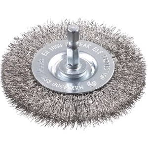 KWB Profi hexagon befogású drót kerékkefe normál vastag durva 0,3x75x6mm