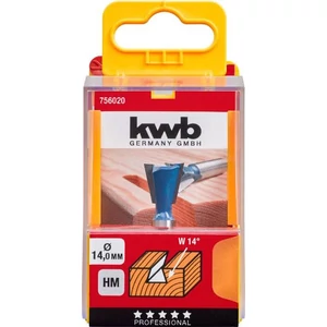 KWB Profi "fecskefarok" horonymaró kés 8x14mm W=14°