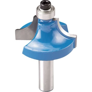 KWB Profi csapágyas negyedkör kerekítő felsőmaró kés 8x25,4mm R=6,35