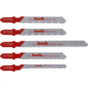 KWB Profi szúrófűrészlap klt.  6x100mm, 2x77mm Bi-metal 1x100mm 1x77mm 10db