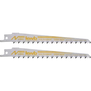 KWB Profi orrfűrészlap fához 153/130mm egyenes, és ív vágáshoz 2db