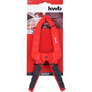 KWB Profi üvegszál erősített rugós szorító hosszú szorítópofával 75x115x225mm