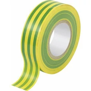 Stalco szigetelőszalag 15mmx10m sárga-zöld