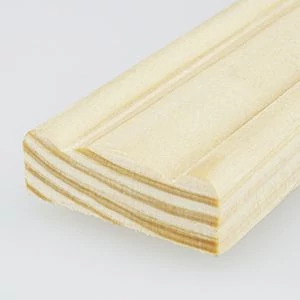 Anro díszítőléc hullám mintás borovi 10x30x2000mm