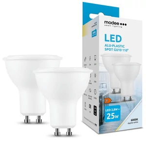 Modee Lighting LED Izzó Spot Alu-Plastic 2,8W GU10 110° 6000K (250 lumen) ERP