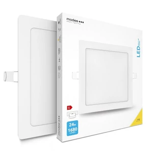 Modee Lighting LED Panel Négyzet - Beépíthető 24W 2700K (1680 lumen)