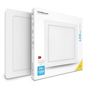 Modee Lighting LED Panel Négyzet - Felszerelhető 24W 2700K (1680 lumen)
