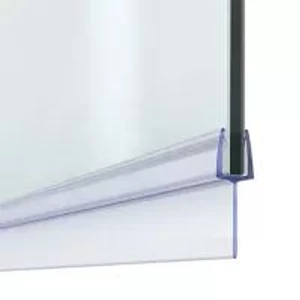 Vízvető Zuhanykabinhoz 8mm üvegvastagság 16mm alsó és 10mm oldalsó szakáll 95cm hossz