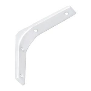 Polctartó konzol fém 100x100mm fehér