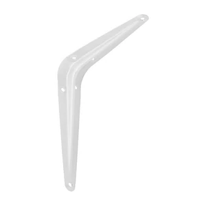 Polctartó konzol fém 200x250mm fehér