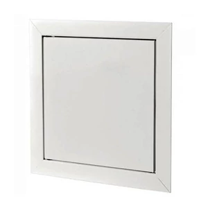 Fém szervízajtó 150x150mm fehér mágneses