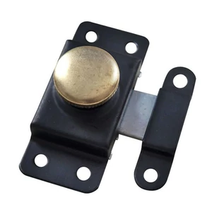 JKH WC zár fordítós vas fekete 30mm (H)