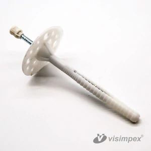 Dűbel hőhídmentes acél szeggel 10x300mm D60 100db/doboz