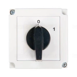 Tokozott ipari be-ki kapcsoló 3P 16A Apator 4G10-10-PK
