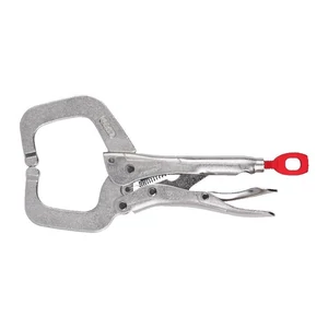 Milwaukee TORQUE LOCK C-alakú önzáró fogó, gömbölyű pofákkal 6"