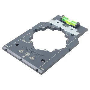 Wolfcraft jelőlő és igazítósablon üregesfal dobozokhoz