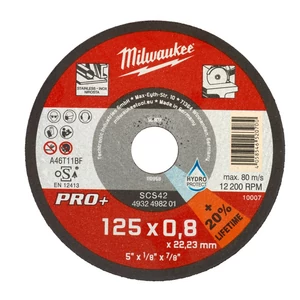 Milwaukee vágókorong fémhez 125x0,8mm